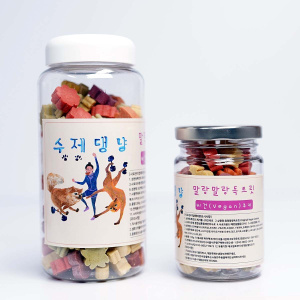 수제댕냥 말랑 독트릿 오리지널 비건 쿠키 300g