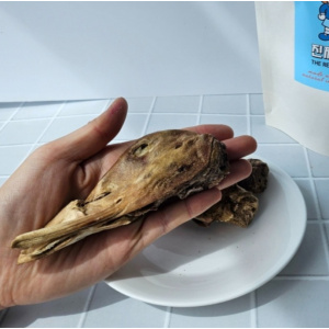 진짜얌 오리머리 동결건조 100g 5-7p