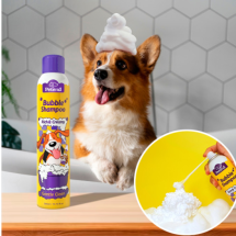 강아지버블샴푸 페텐드 강아지 고양이 저 자극 잔여물제로 목욕샴푸 300ml