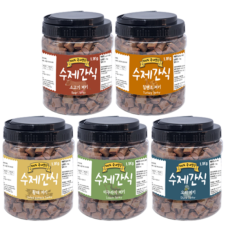 강아지수제간식 노즈워크 대용량 황태져키 1.1kg 무첨가 무색소 개간식 애견간식 소형견 중형견 대형견 또멍냥